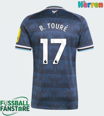 Newcastle United Bazoumana Toure #17 Replik Auswärtstrikot 2026-27 Kurzarm